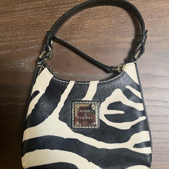 Vintage Dooney and Bourke Mini Bitzy Zebra Bag - Picture 6 of 6